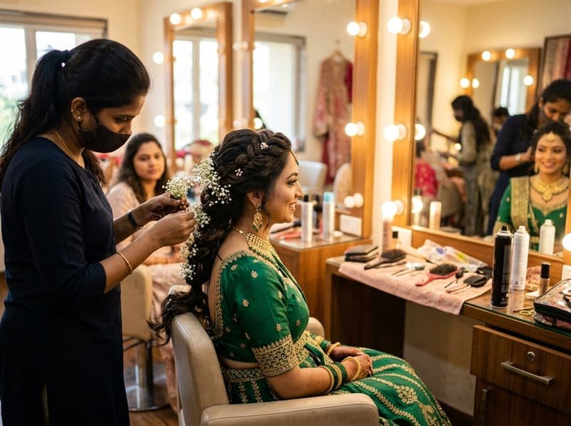 Engagement & Sangeet Party Makeover in Perambur