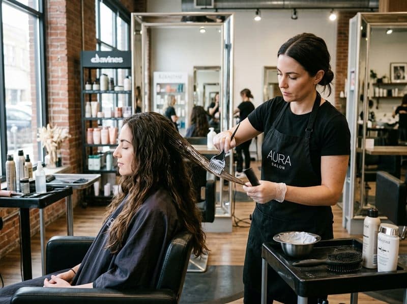 Hair Botox Deep Protein Conditioning in Perambur